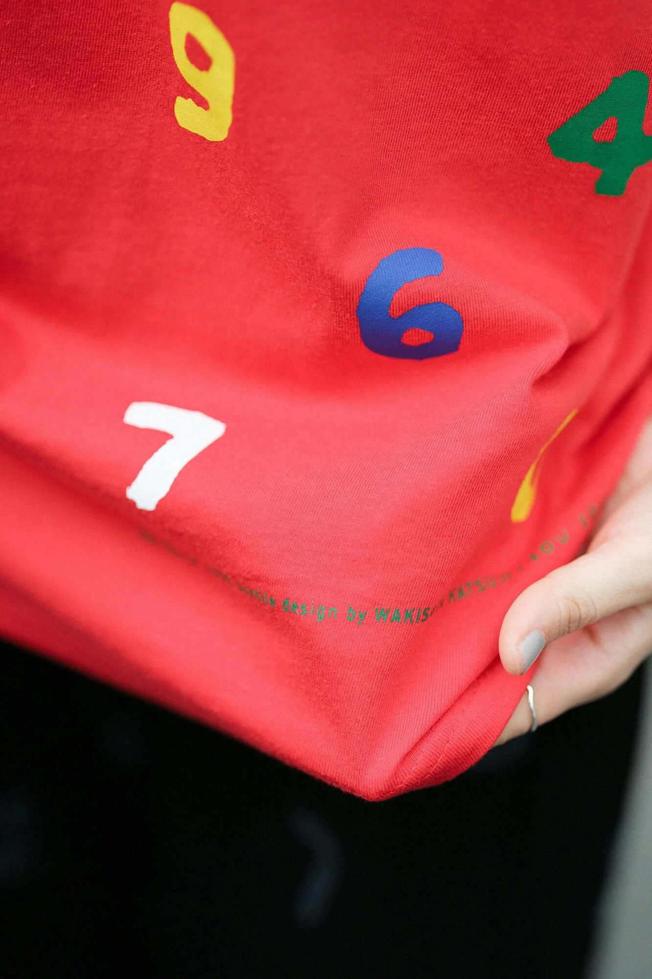 SO-SU-U 四味（よつみ） 半袖Tシャツ[5.0]／レッド - Image 11