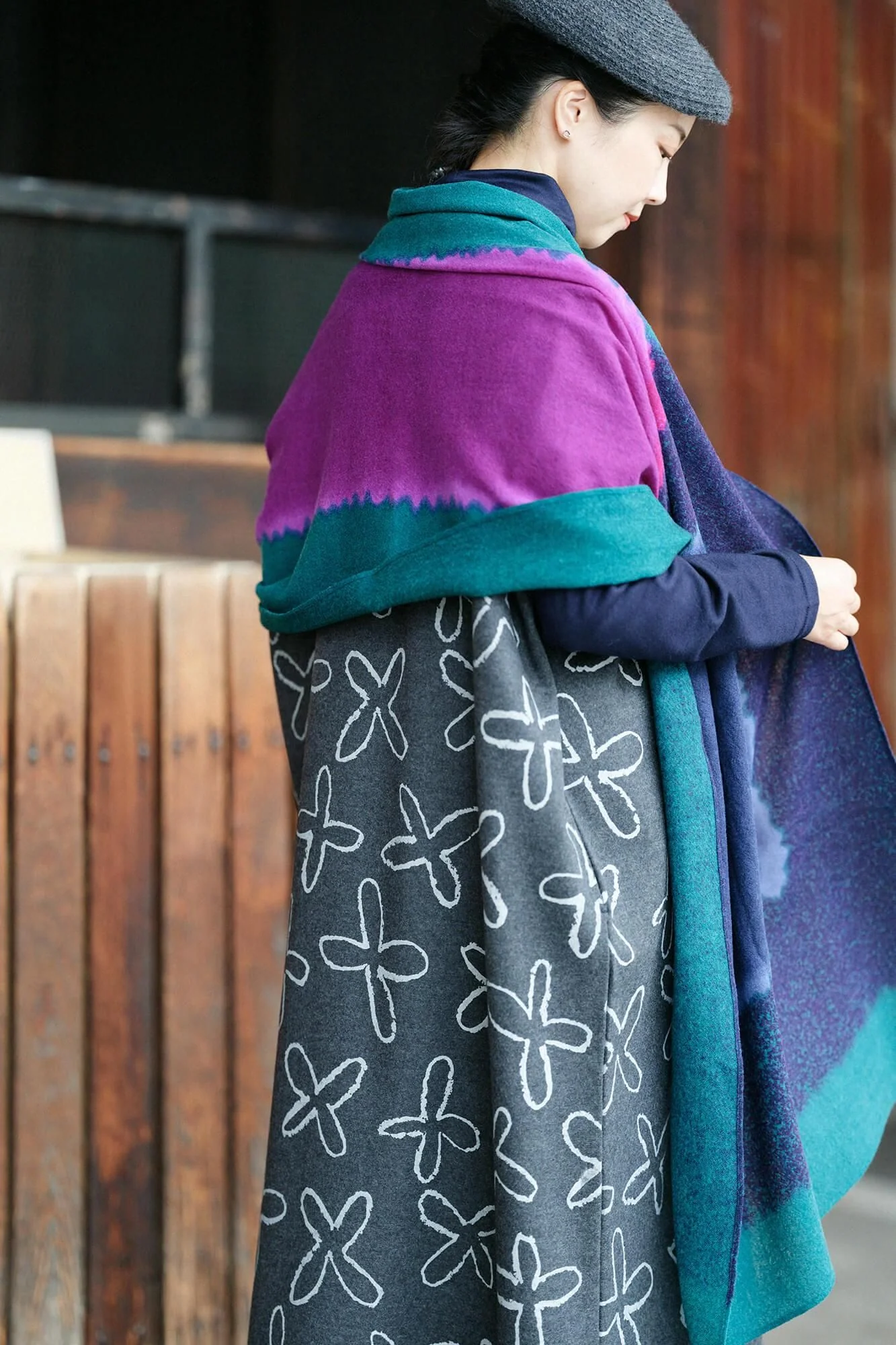 SOU・SOU×Hinata 二十重（はたえ）／青褐（あおかち）×京紫（きょうむらさき） - Image 10