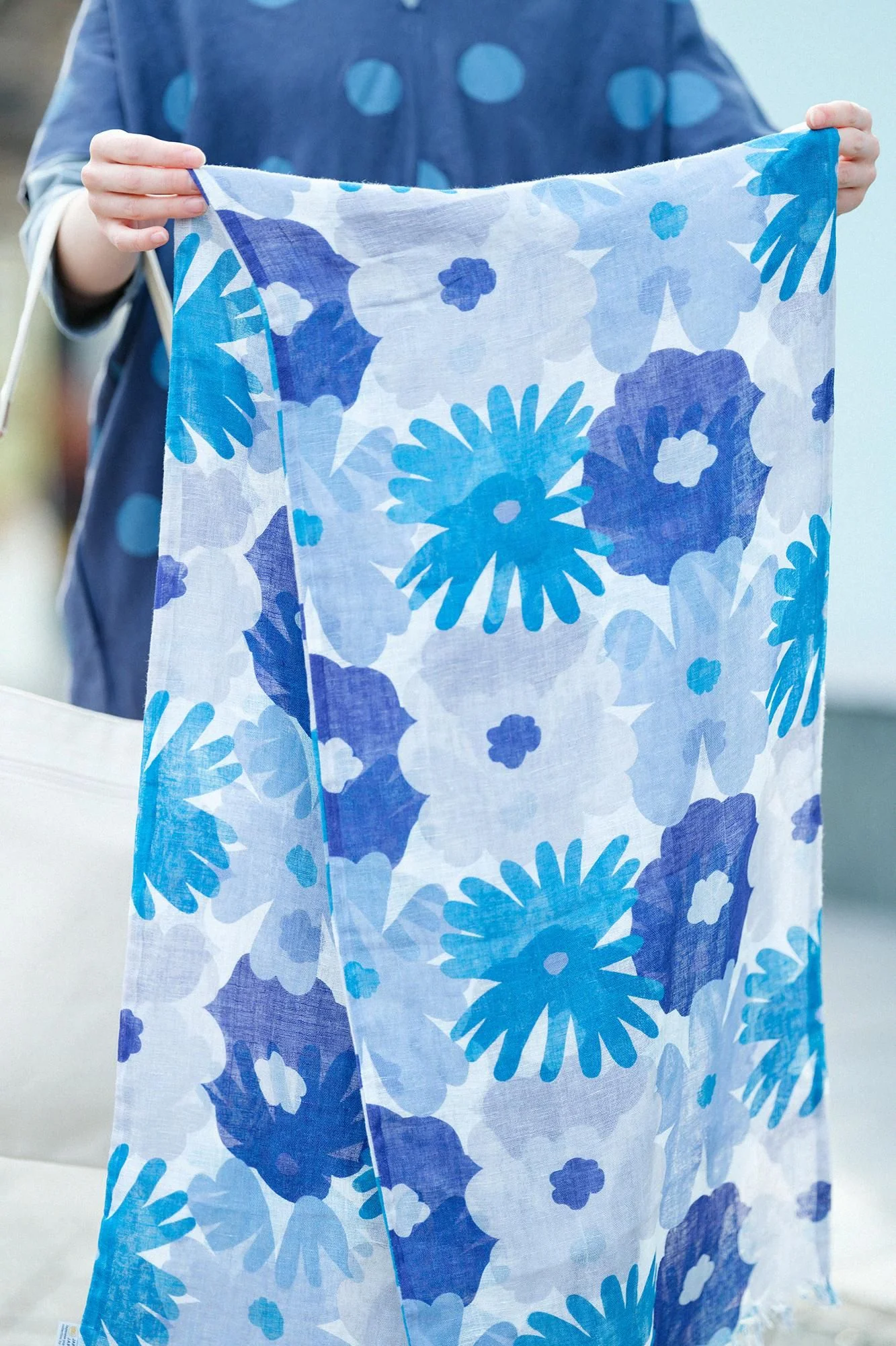 綿麻 環（かん）くびまき／おおらかとりどり - Image 5