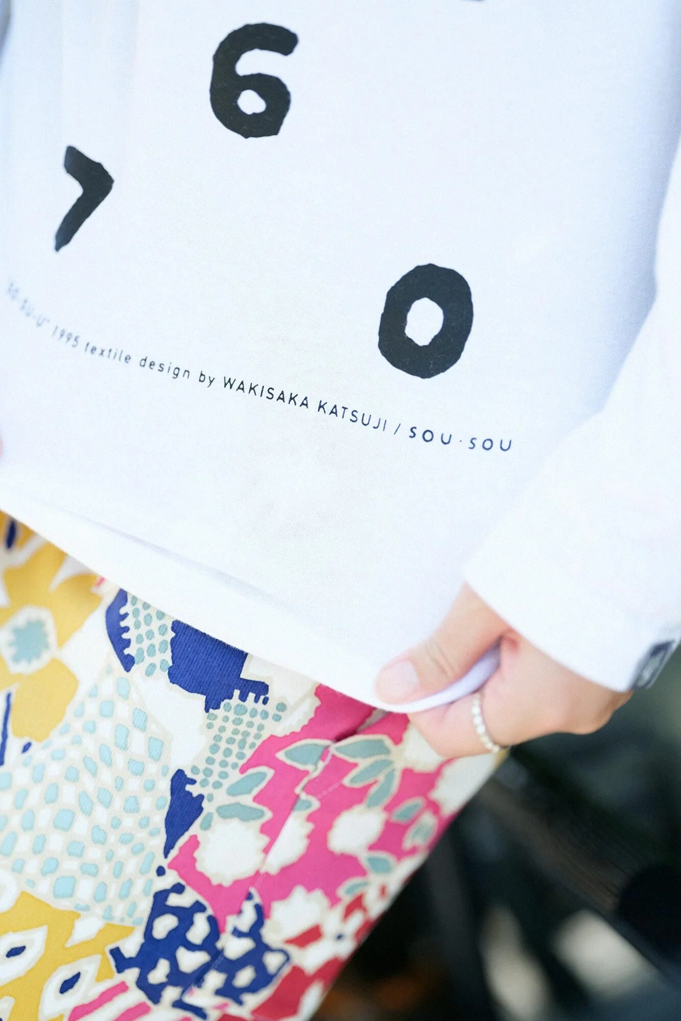 SO-SU-U 長袖Tシャツ2 [5.6]／ホワイト - Image 8