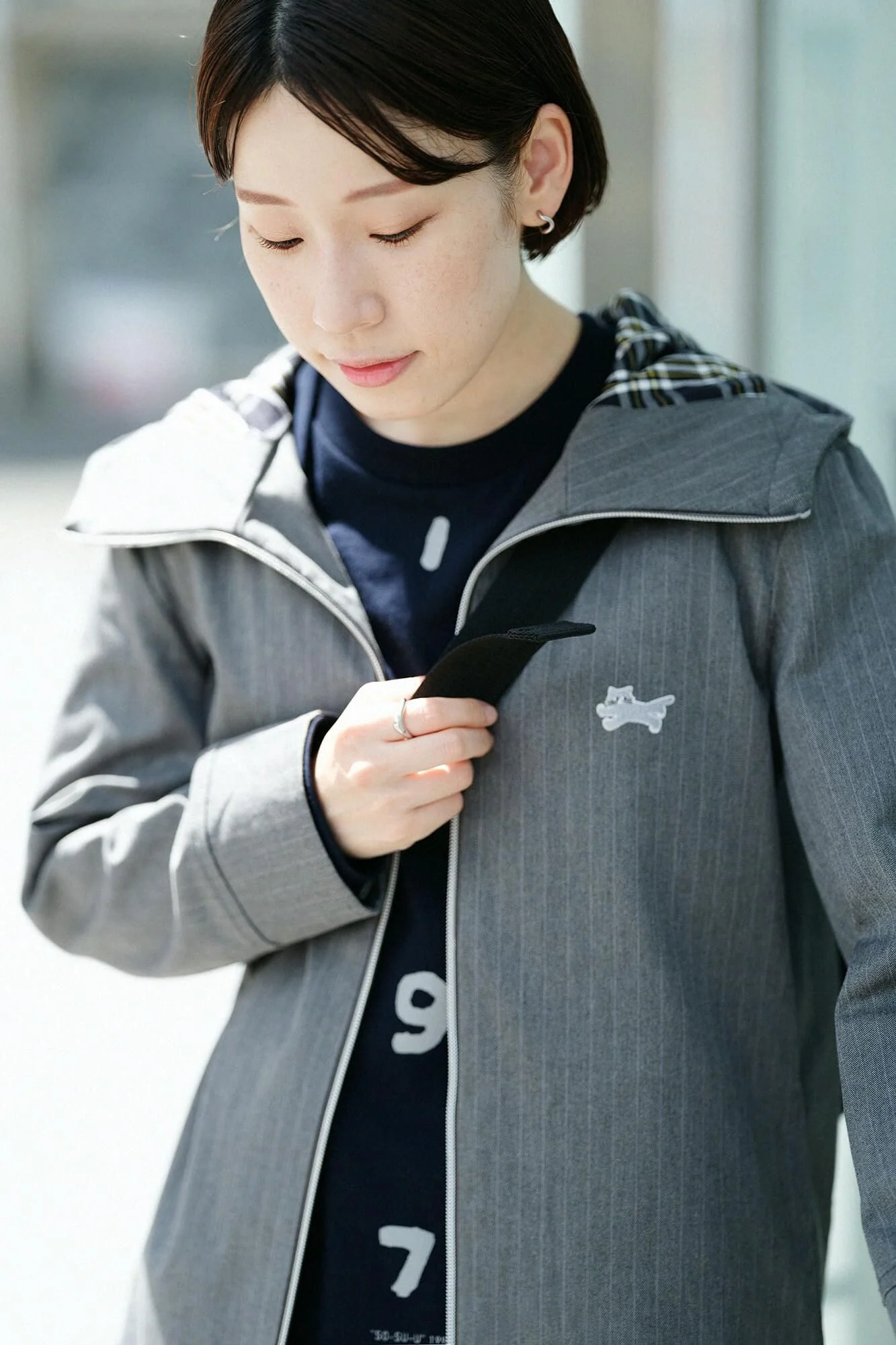 SO-SU-U 長袖Tシャツ2 [5.6]／ネイビー - Image 10