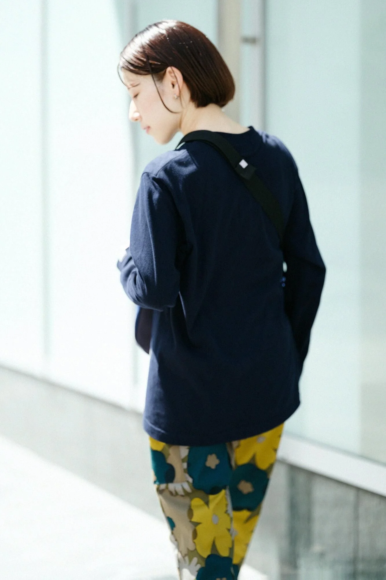 SO-SU-U 長袖Tシャツ2 [5.6]／ネイビー - Image 8