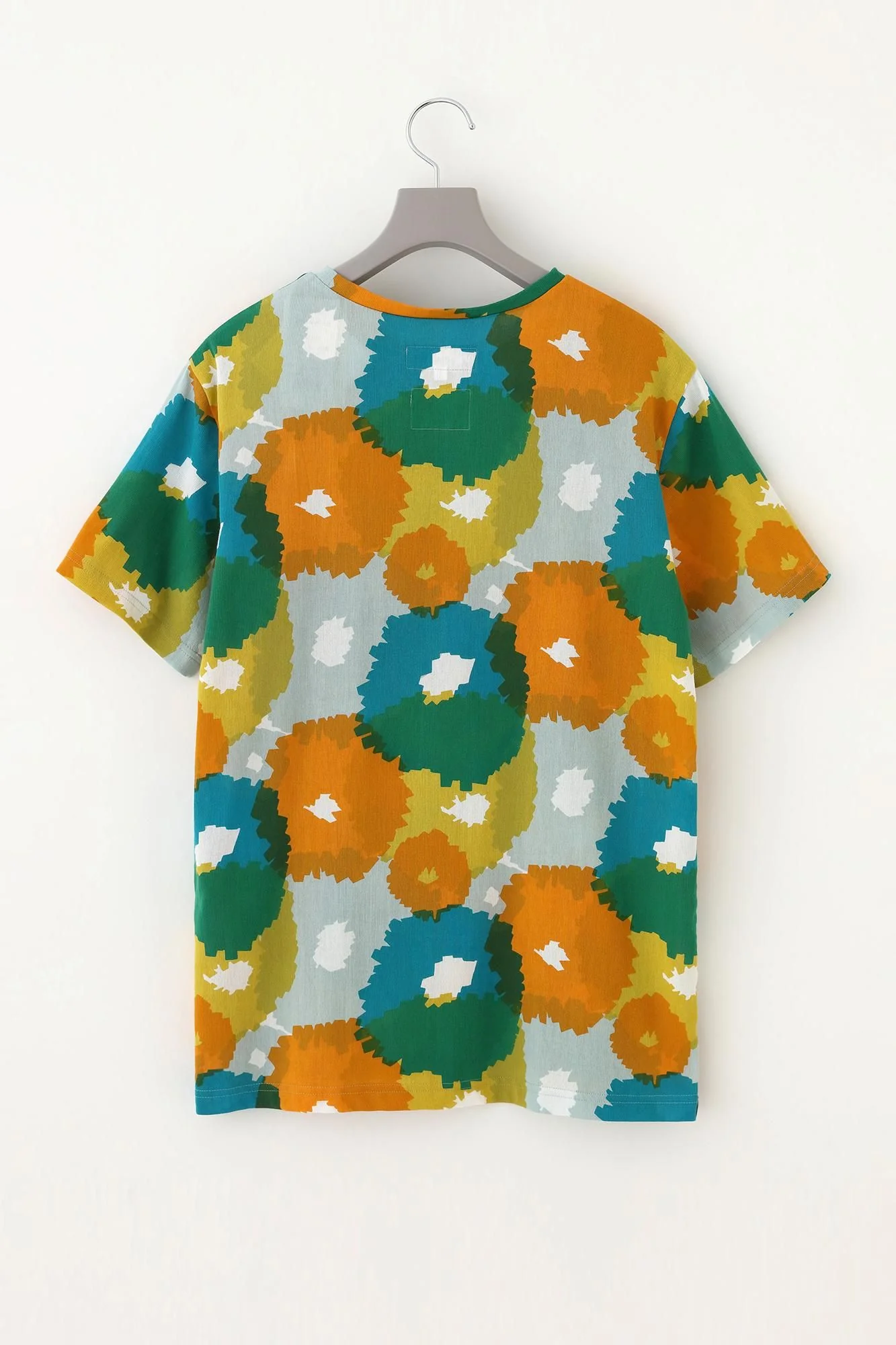高島縮 40/40 半袖Tシャツ/咲きほこる - Image 10