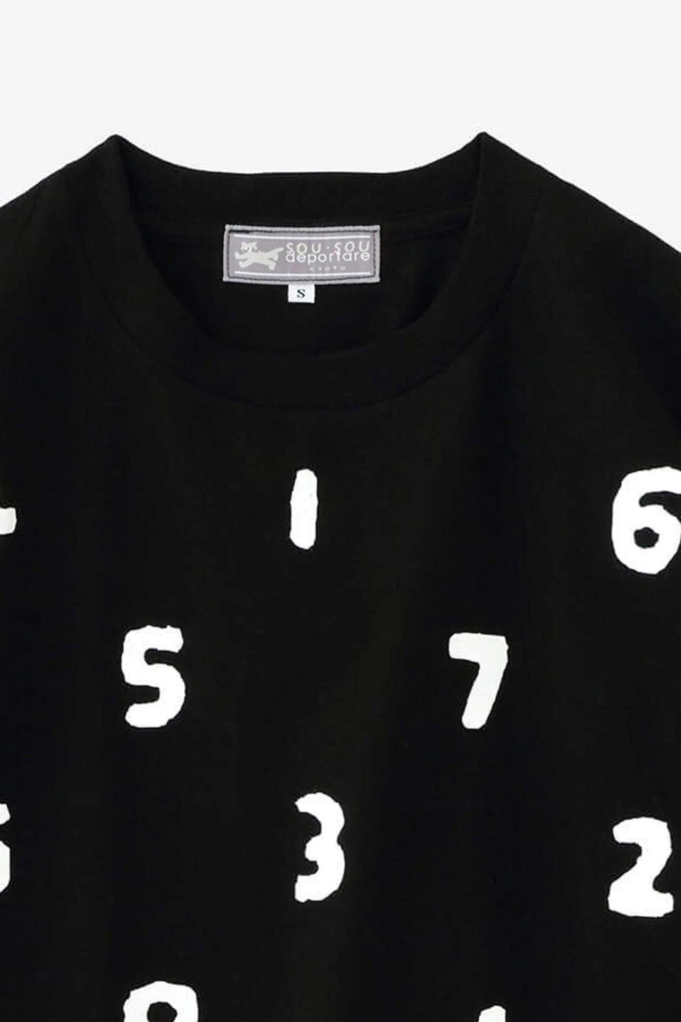 SO-SU-U 長袖Tシャツ [5.6]／ブラック×ホワイト - Image 12