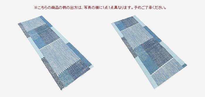 SOU・SOU×藤田染苑 藍捺染 手ぬぐい/間がさね - Image 2